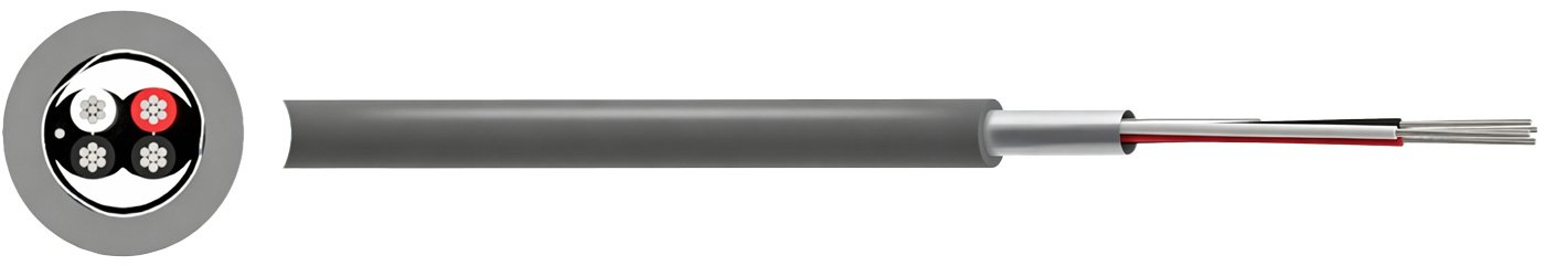 9502-600V LSZH Alternative Cable (2 Pairs 24 AWG) RS232 Cable