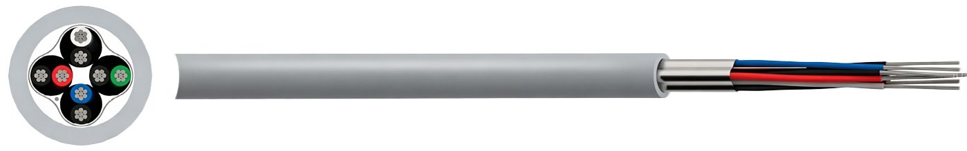 9504-300V LSZH Alternative Cable (4 Pairs 24 AWG) RS232 Cable