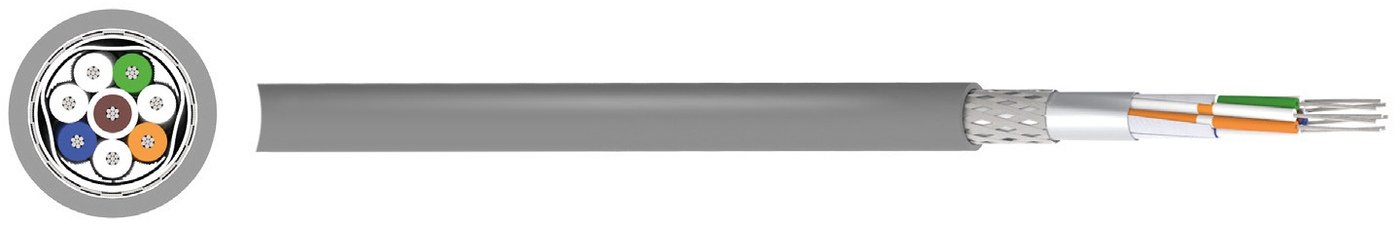 9844-SWA LSZH 600V Alternative Cable (4 Pairs 24 AWG) Armoured RS485 Cable