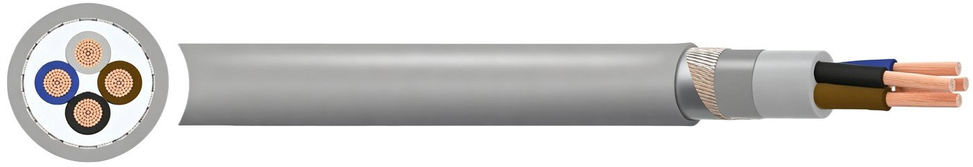 VG-YMvKasmb Cable (0.6/1kV) Flat Steel Wire Armoured Power Cable